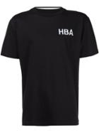 Hood By Air Embroidered Logo T-shirt, Adult Unisex, Size: Xl, Black, Cotton