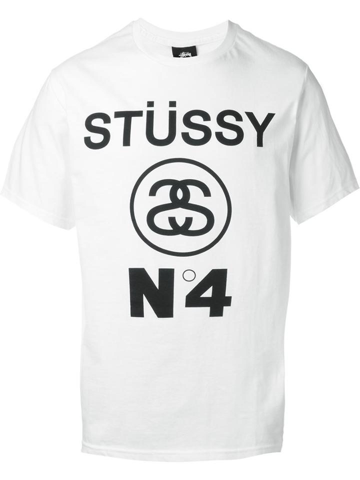 Stussy 'no 4' T-shirt