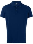 Fendi - Bag Bugs Polo Shirt - Men - Cotton - 48, Blue, Cotton