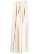 Forte Forte Embroidered Stripe Maxi Skirt - Neutrals