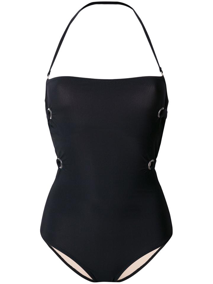 Zeus+dione Cut Out Swimsuit - Black