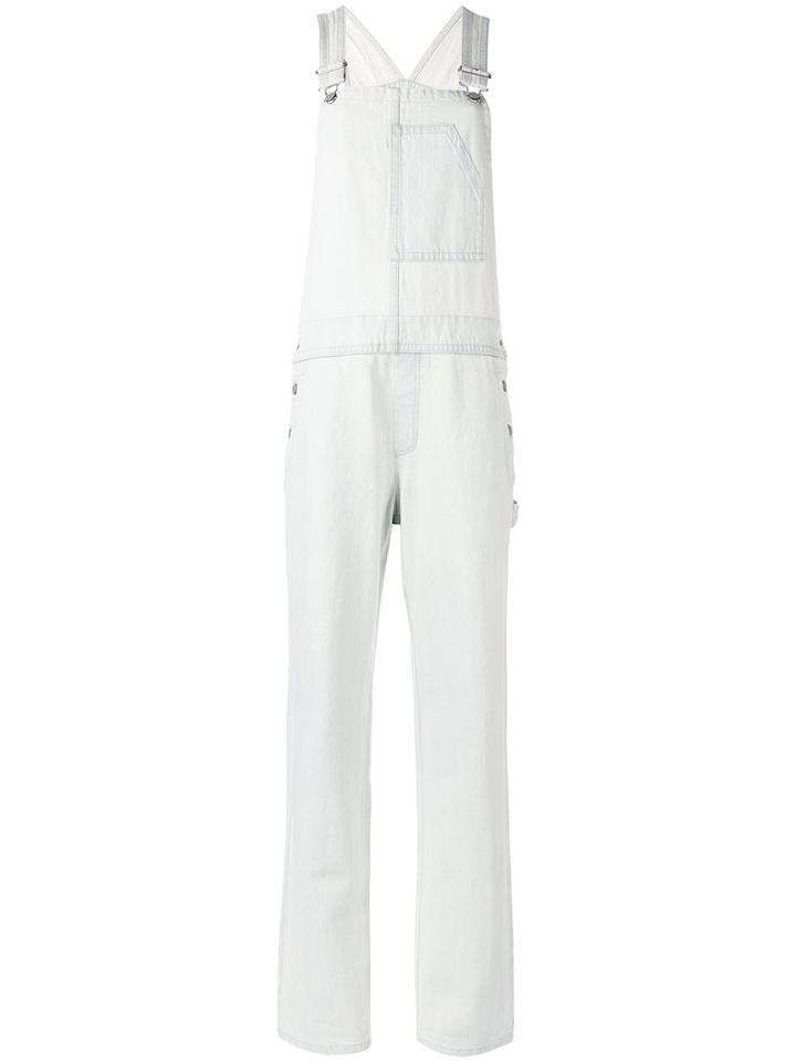 A.p.c. - Denim Dungarees - Men - Cotton - S, Blue, Cotton