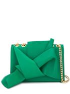No21 Knot Detail Shoulder Bag - Green