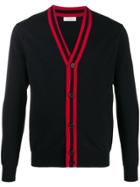 Sandro Paris Wool Knit Cardigan - Blue