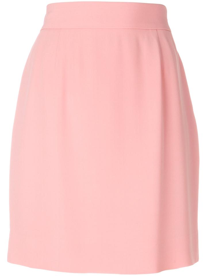 Moschino Vintage Classic A-line Skirt - Pink & Purple