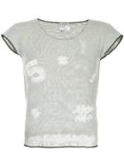 Chanel Vintage Mesh Short Sleeve T-shirt - Grey