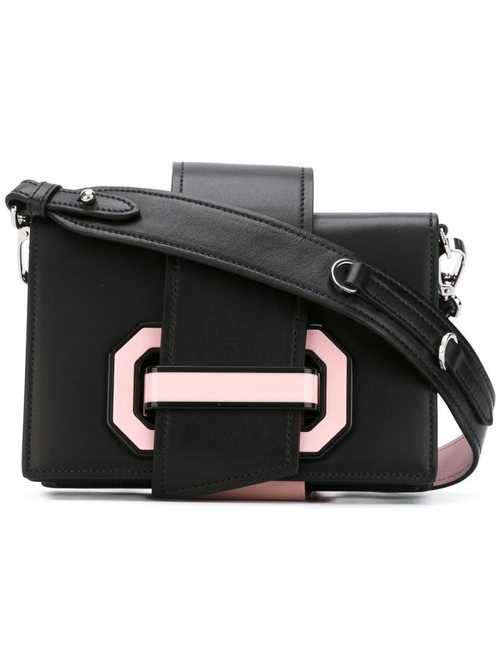 Prada - Flap Crossbody Bag - Women - Leather - One Size, Women's, Black, Leather