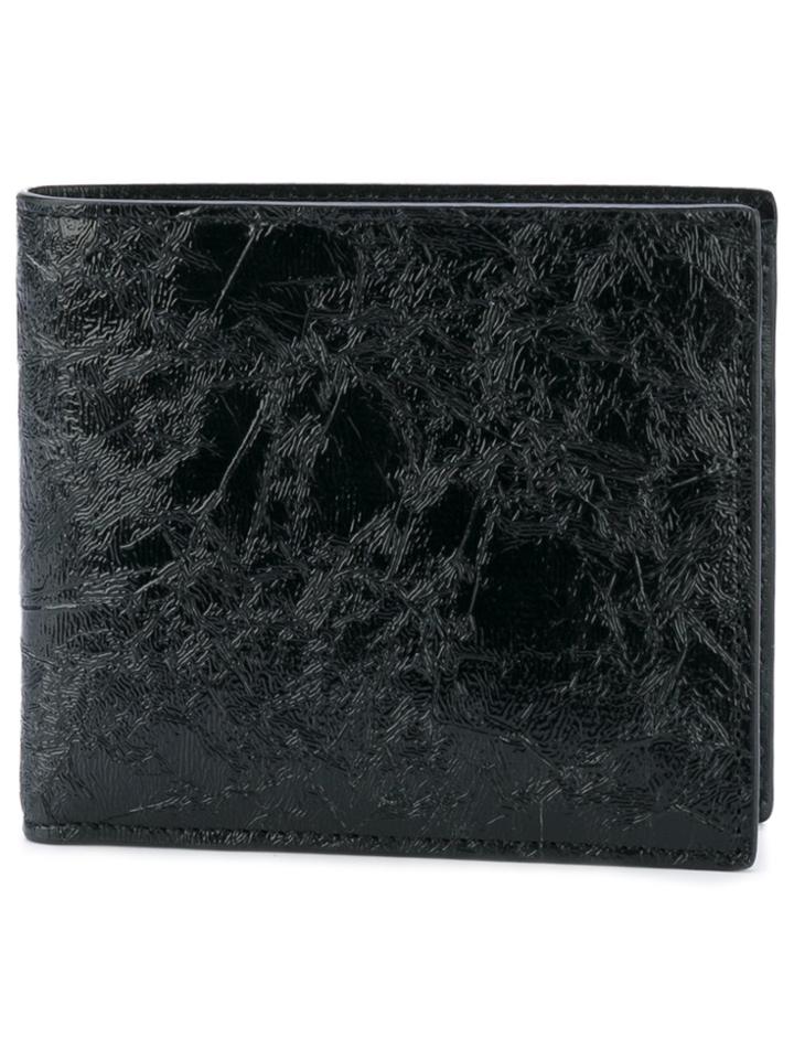 Maison Margiela Textured Billfold Wallet - Black