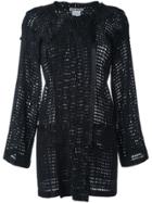 Issey Miyake Vintage Pleated Cardigian - Black