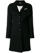 Liu Jo Feather Embellished Coat - Unavailable