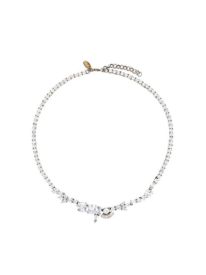 Iosselliani 'white Eclipse Memento' Necklace, Women's, Metallic