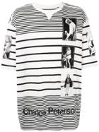 Takahiromiyashita The Soloist Band Graphic Stripe T-shirt - White