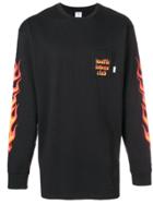 Vans Flame Long-sleeve Sweatshirt - Black