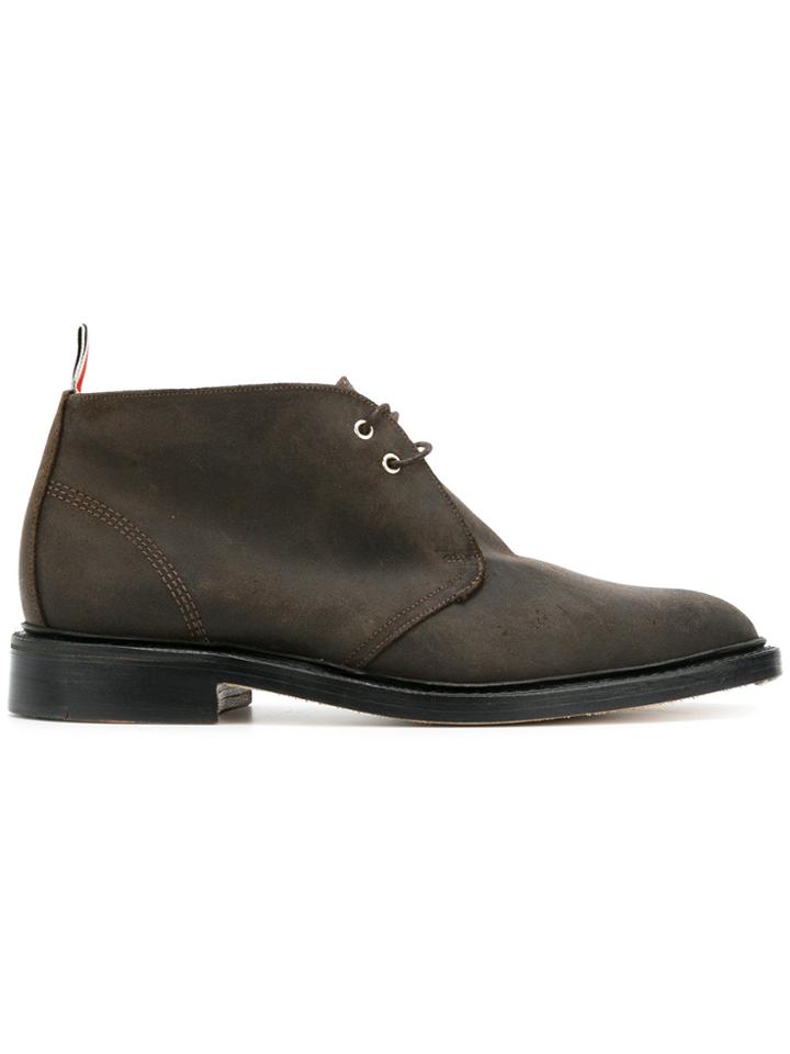 Thom Browne Chukka Boot In Suede