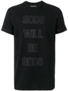 Neil Barrett Gods Will Be Gods T-shirt - Black