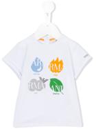 Armani Junior - Printed T-shirt - Kids - Cotton/spandex/elastane - 36 Mth, White