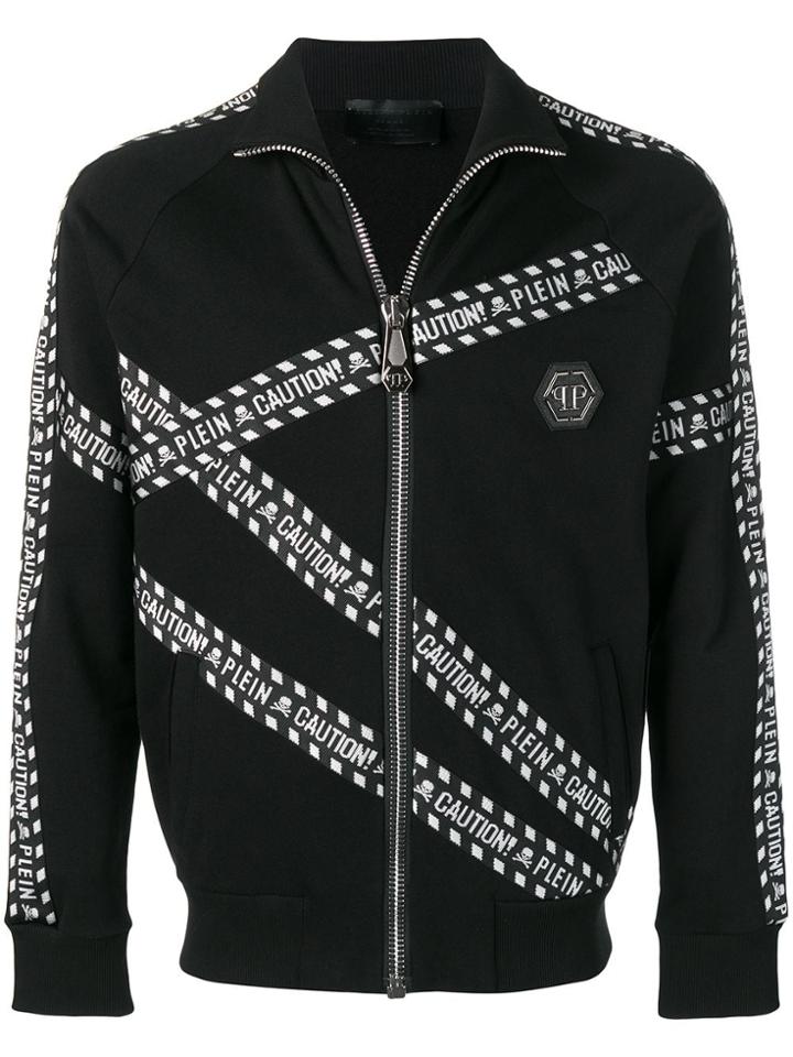 Philipp Plein Warning Track Jacket - Black