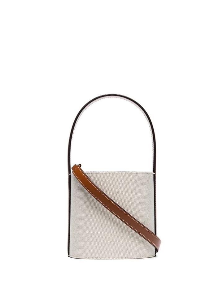 Staud Mini Bisset Bucket Bag - Brown