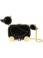 Thom Browne Duckling Bag With Chain Shoulder Strap In Calf Leather -