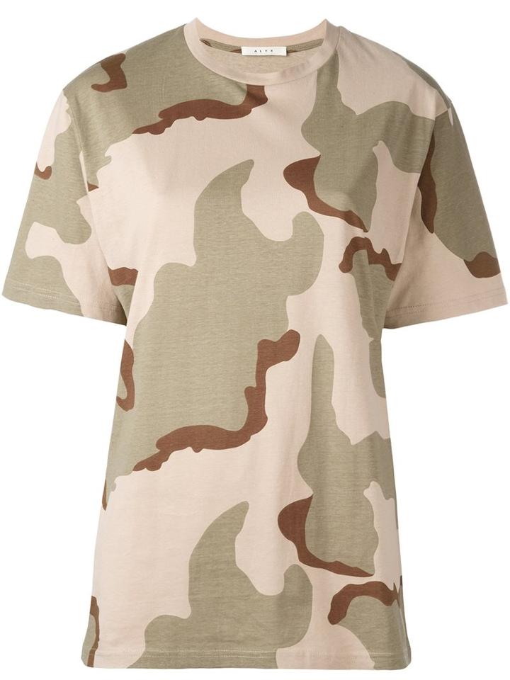 Alyx 'camouflage' T-shirt, Women's, Size: Large, Nude/neutrals, Cotton