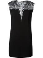 Marcelo Burlon County Of Milan 'merida' Dress, Women's, Size: Medium, Black, Polyester/spandex/elastane/acetate/viscose
