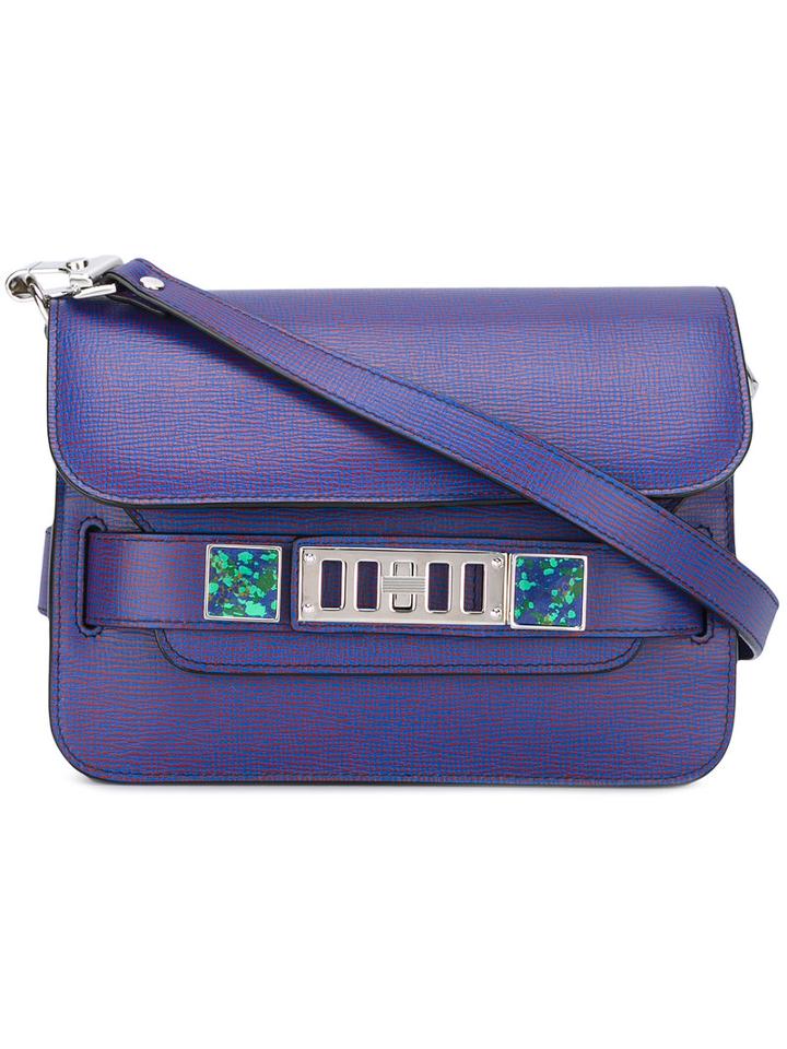 Proenza Schouler - Mini Ps11 Shoulder Bag - Women - Calf Leather - One Size, Women's, Blue, Calf Leather