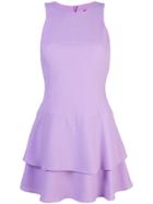 Black Halo Cheryl Mini Dress - Purple