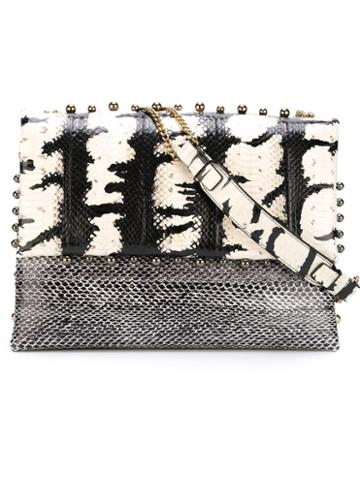Lanvin 'sugar' Animal Print Shoulder Bag, Women's, Black