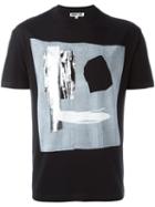 Mcq Alexander Mcqueen Abstract Print T-shirt, Men's, Size: Medium, Black, Cotton