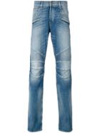 Hudson Denim Straight Biker Jeans - Blue
