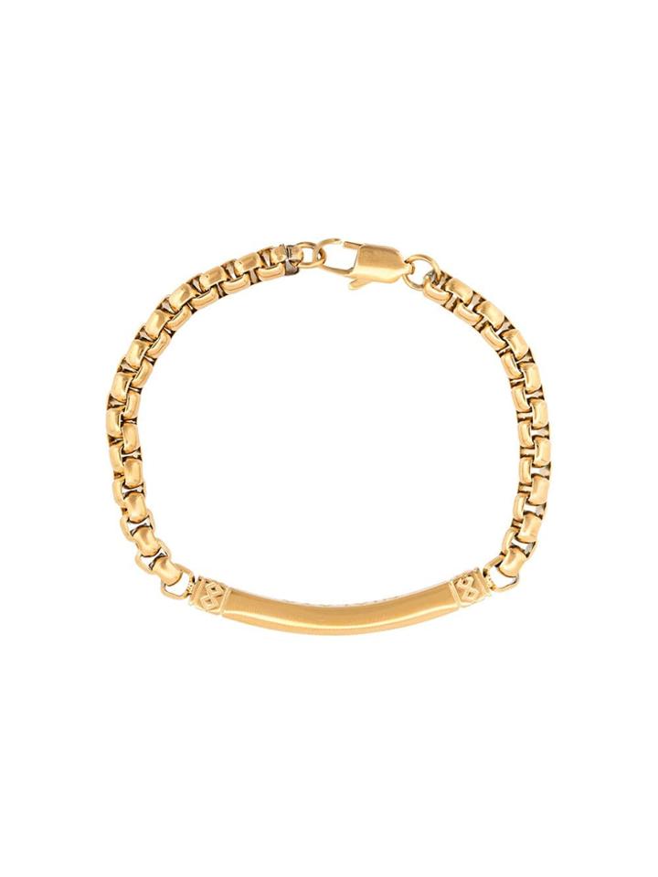 Nialaya Jewelry Small Chain Bracelet - Gold