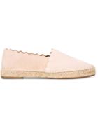 Chloé Lauren Espadrilles, Women's, Size: 39, Nude/neutrals, Leather/suede/raffia