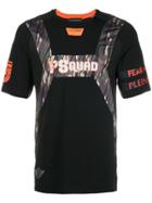 Plein Sport Psquad Graphic Print T-shirt - Black