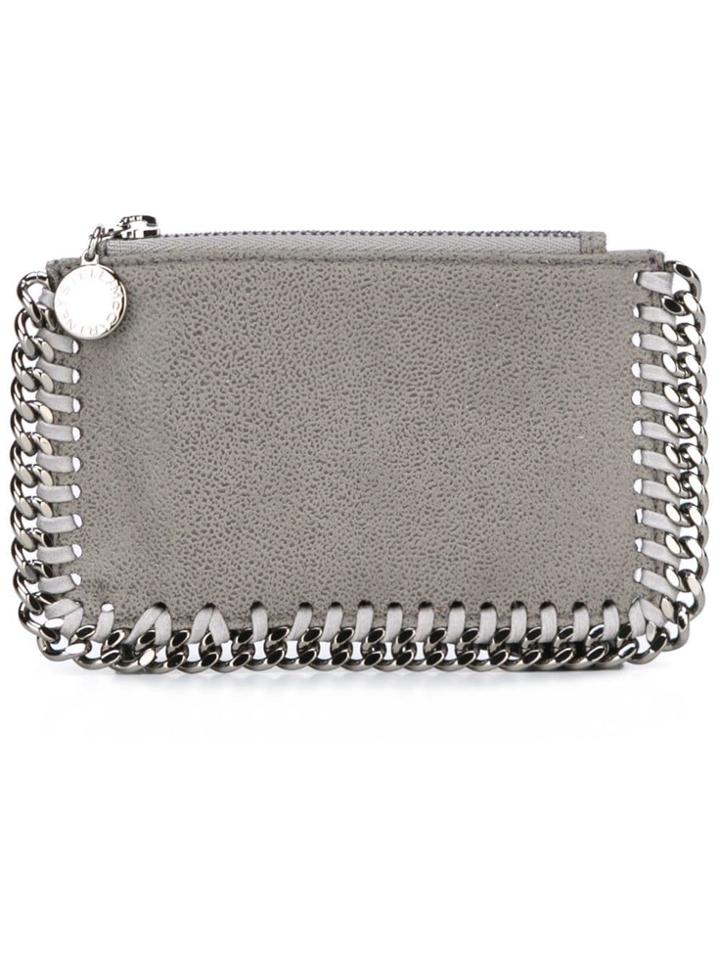 Stella Mccartney 'falabella' Coin Pouch - Grey