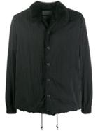 Fumito Ganryu Single-breasted Fitted Jacket - Black