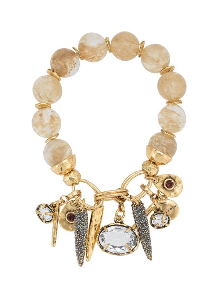 Camila Klein Multiple Charms Bracelet - Gold