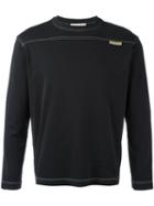 Louis Vuitton Vintage Stitch Detail Sweatshirt, Men's, Size: Xl, Black