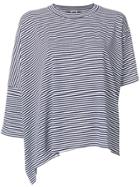 I'm Isola Marras Asymmetric Striped T-shirt - Blue