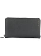 Versace Textured Breast Wallet - Black