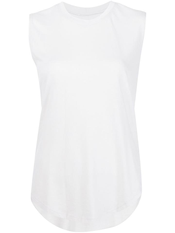Raquel Allegra Basic Tank Top, Women's, Size: 1, White, Cotton/polyester