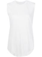 Raquel Allegra Basic Tank Top, Women's, Size: 1, White, Cotton/polyester