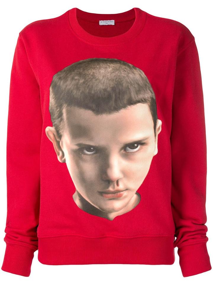 Ih Nom Uh Nit Stranger Things Jumper - Red