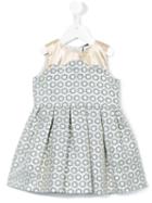 Hucklebones London - Deco Daisy Bodice Dress - Kids - Cotton/polyester/metallized Polyester - 2 Yrs, Toddler Girl's, Grey