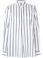 Fay Striped Shirt - White
