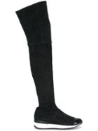 Casadei Over The Knee Flat Boots