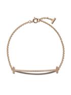 Tiffany & Co 18kt Rose Gold Tiffany T Smile Diamond Medium Bracelet -