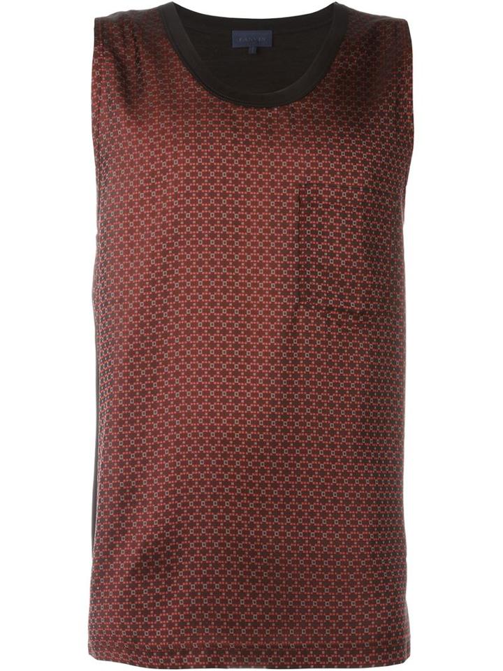 Lanvin Printed Vest