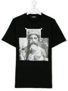 Neil Barrett Kids Printed T-shirt - Black