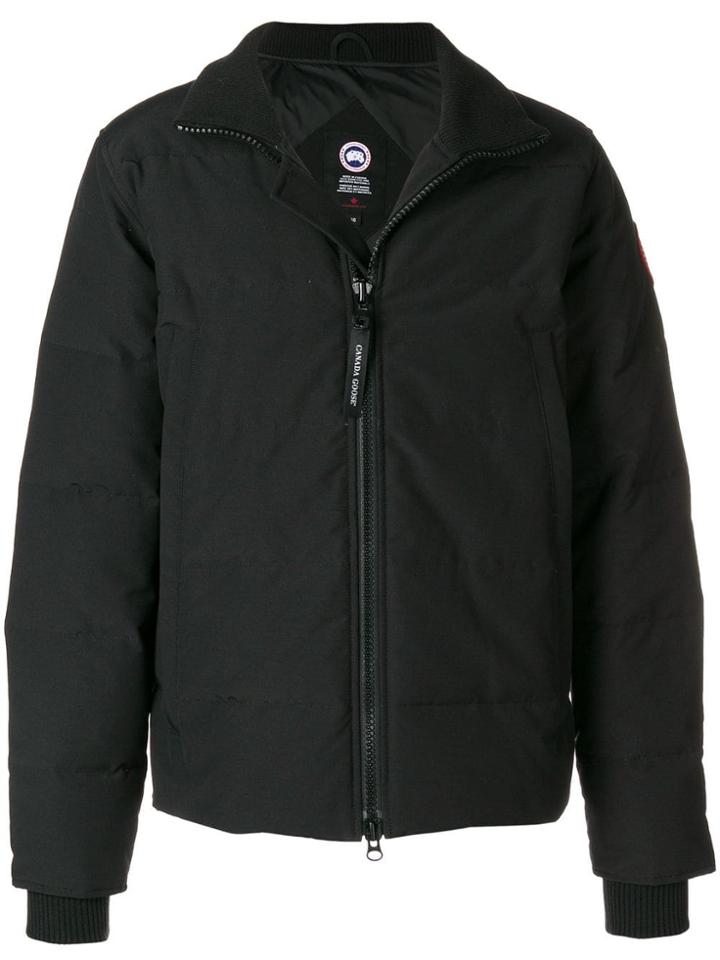 Canada Goose Woolford Padded Bomber Jacket - Black