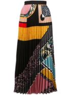 Mary Katrantzou Multi-print Pleated Skirt - Multicolour
